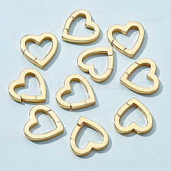 Brass Spring Gate Rings&nbsp;KK-BC0004-70