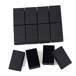 Litchi Textured Paper Jewelry Ring Earrings Storage Boxes&nbsp;CON-TAC0001-22A