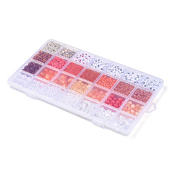 DIY 28 Style Resin & Acrylic & ABS Beads Jewelry Making Finding Kit&nbsp;DIY-NB0012-03F