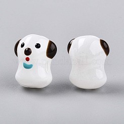 Handmade Lampwork Enamel Beads&nbsp;LAMP-N029-02G
