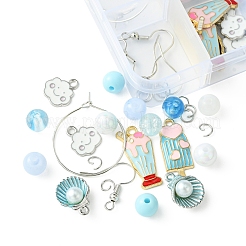 Acrylic Bead DIY Earring Making Kits&nbsp;DIY-FS0006-67B