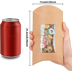 Paper Pillow Boxes&nbsp;CON-WH0073-49A