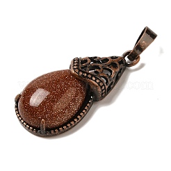 Synthetic Goldstone Pendants&nbsp;G-H065-01R-24