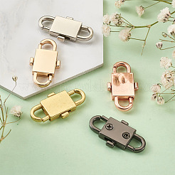 5 Colors Adjustable Alloy Chain Buckles&nbsp;PALLOY-TA0001-91-RS