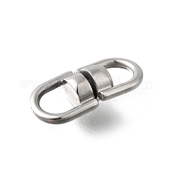 304 Stainless Steel Swivel Clasps&nbsp;STAS-U051-03B-P