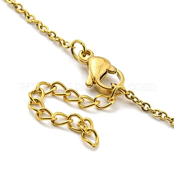 Brass Flower & Plastic Pearl Beaded Bracelet&nbsp;BJEW-D030-07G