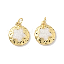 Brass Enamel Charms&nbsp;KK-P325-29G