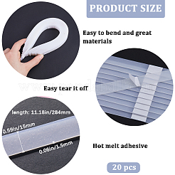 Hot Melt Glue Strips for Bookbinding&nbsp;LS-FIND-WH0418-77A