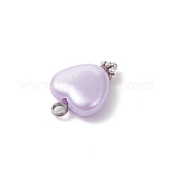 Opaque Acrylic Heart Pendants&nbsp;PALLOY-JF04283-01