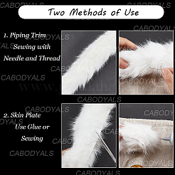 1M Imitation Rex Rabbit Fur Chenille Stick&nbsp;DIY-CY0001-94