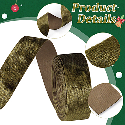 15 Yards 3 Styles Polyester Single Face Velvet Ribbons&nbsp;SRIB-BC0001-31D