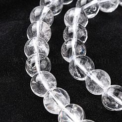 Natural Quartz Crystal Beads Strands&nbsp;X-G-C175-10mm-2