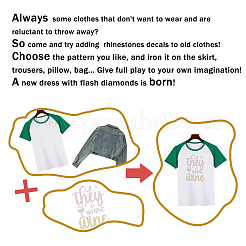 Glass Hotfix Rhinestone&nbsp;DIY-WH0303-155