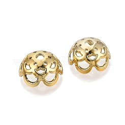 UV Plated ABS Bead Caps&nbsp;OACR-D316-04B-11