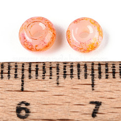 3/0 Baking Paint Glass Beads&nbsp;GLAA-G118-02A