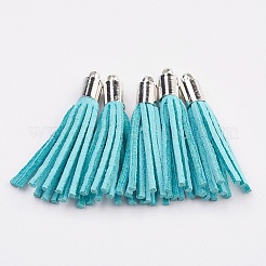 Faux Suede Tassel Pendants&nbsp;KK-F736-08