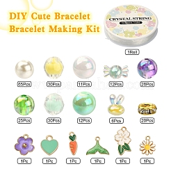 DIY Cute Bracelet Bracelet Making Kit&nbsp;DIY-YW0005-77A