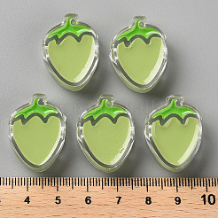 Transparent Enamel Acrylic Beads&nbsp;X1-TACR-S155-003D