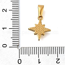 Ion Plating(IP) 304 Stainless Steel Charm with Rhinestone&nbsp;STAS-Z113-05G