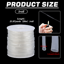 1 Roll PE Heat Shrink Tubing&nbsp;DIY-BC0017-67B-02