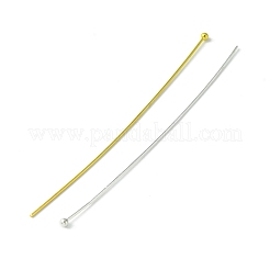 100Pcs 2 Colors Brass Ball Head Pins&nbsp;KK-YW0001-99