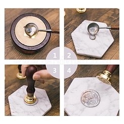 Brass Wax Seal Stamp&nbsp;AJEW-CP0002-20-31