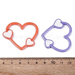 UV Plating Opaque Acrylic Connector Charms&nbsp;OACR-Q199-10