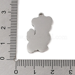 Non-Tarnish 201 Stainless Steel Pendants&nbsp;STAS-C095-18P