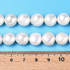 Natural Cultured Freshwater Pearl Beads Strands&nbsp;PEAR-N014-10D