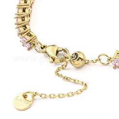 Rhinestone Bracelet&nbsp;BJEW-C049-01G-01