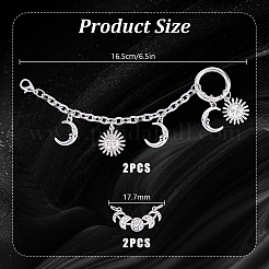 4Pcs 2 Styles Alloy Shoes Charms&nbsp;HJEW-DR00294