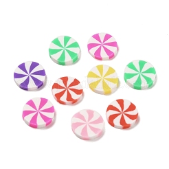 Handmade Polymer Clay Cabochons&nbsp;CLAY-B005-01