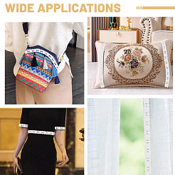 Flower Pattern Cotton Embroidery Lace Ribbon&nbsp;OCOR-CA0001-38A
