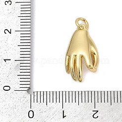 Brass Enamel Pendants&nbsp;KK-U058-44G