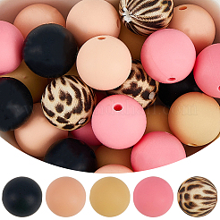 Round Silicone Focal Beads&nbsp;SIL-SP0001-16A