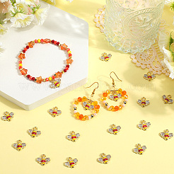 40Pcs Alloy Enamel Charms&nbsp;ENAM-SC0005-55
