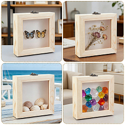 1Pc Wood Storage Display Cases&nbsp;CON-GA0001-42