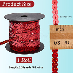 Sparkle PVC Sequins Ribbon&nbsp;OCOR-WH20050-006E