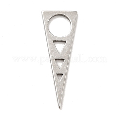 Non-Tarnish 201 Stainless Steel Pendants&nbsp;STAS-A066-19P