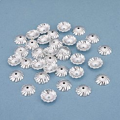 Brass Apetalous Bead Caps&nbsp;KK-K253-23S