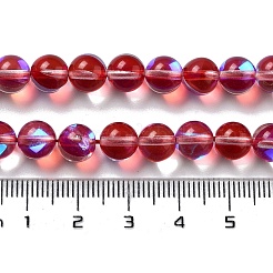 Synthetic Moonstone Beads Strands&nbsp;G-P528-J02-25