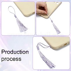 60Pcs 30 Colors Polyester Tassel Decorations&nbsp;AJEW-YW0001-20