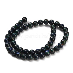 Natural Azurite Beads Strands&nbsp;G-Z110-C05-8mm
