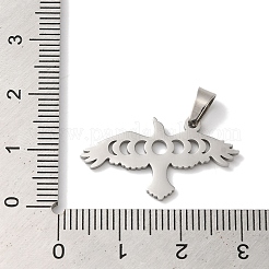 Non-Tarnish 304 Stainless Steel Pendants&nbsp;STAS-U010-21G