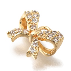 Brass Micro Pave Cubic Zirconia Pendants&nbsp;KK-Q001-11G