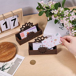 Wood Business Card Holder&nbsp;ODIS-WH0030-248B