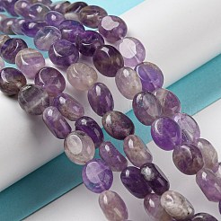 Natural Amethyst Beads Strands&nbsp;G-M420-D03-01