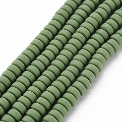 Handmade Polymer Clay Beads Strands&nbsp;X-CLAY-N008-105