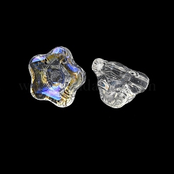 Electroplate Transparent Glass Beads&nbsp;GLAA-T025-81A-03