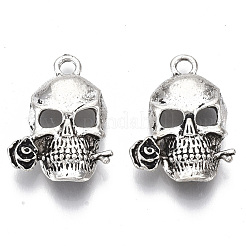Tibetan Style Alloy Pendants&nbsp;X-TIBE-S320-054AS-LF